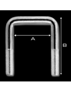 Abarcón cuadrado galvanizado 2
