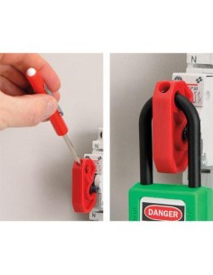 Bloqueador de disyuntor Master Lock S2393 2