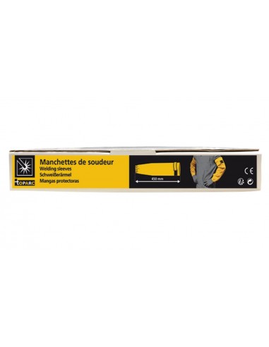 Mangas protectoras soldadura (2 uds.)