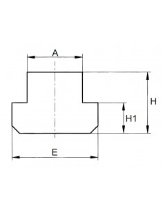 Tuerca en T 508 ST calidad 8 2
