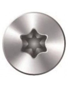 Tornillo inviolable Torx inox A2 Index INV A2 2