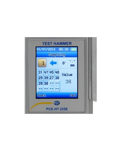 Durómetro para hormigón PCE-HT 225E