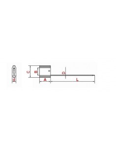 Precinto de seguridad ajustable CABLE SEAL 1.5 2