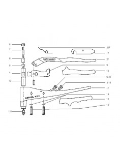 Remachadora manual Gesipa NTX 2